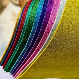 Glitter Foam Sheet Multi Color