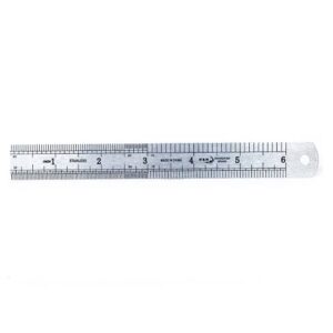 Metal Scale 6 inch