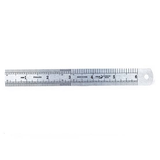 Metal Scale 6 inch