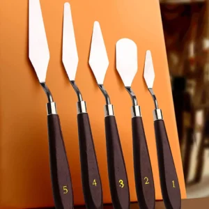 Palette Knife Scraper (5 Piece)