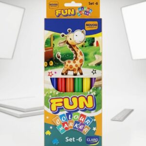 CLARO Fun Color Marker Set 6